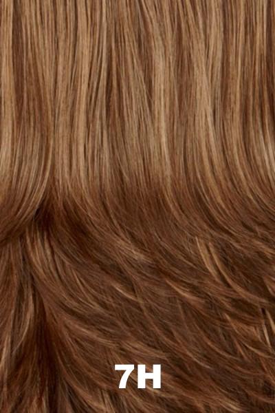 7H | Chocolate Brown with Caramel Highlights