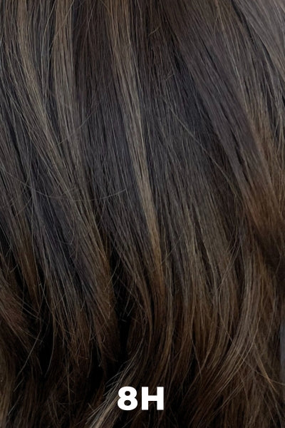 8H | Medium Brown w/ Golden Brown highlights