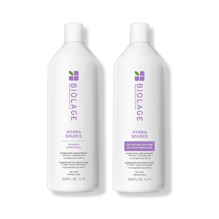 Biolage Hydra Source Shampoo and Conditioner Liter Duo
