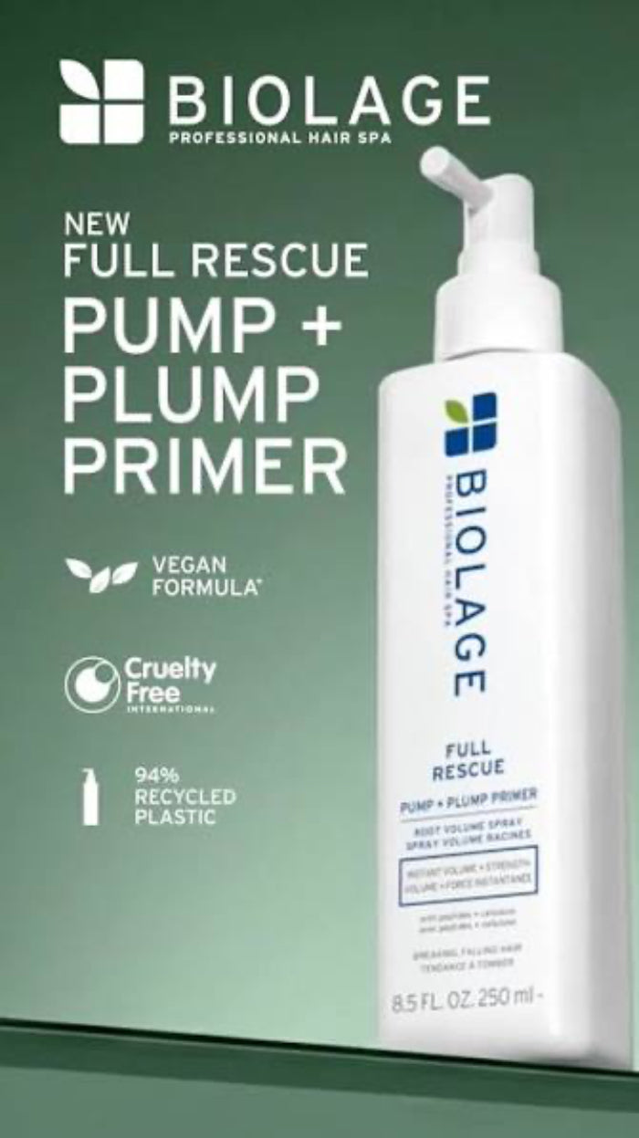 Biolage Full Rescue Pump + Plump Primer
