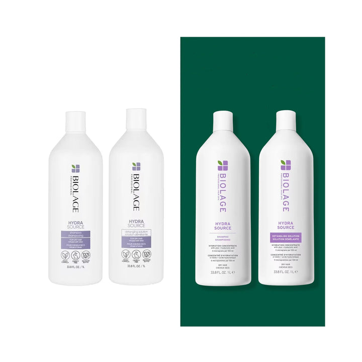 Biolage Hydra Source Shampoo and Conditioner Liter Duo