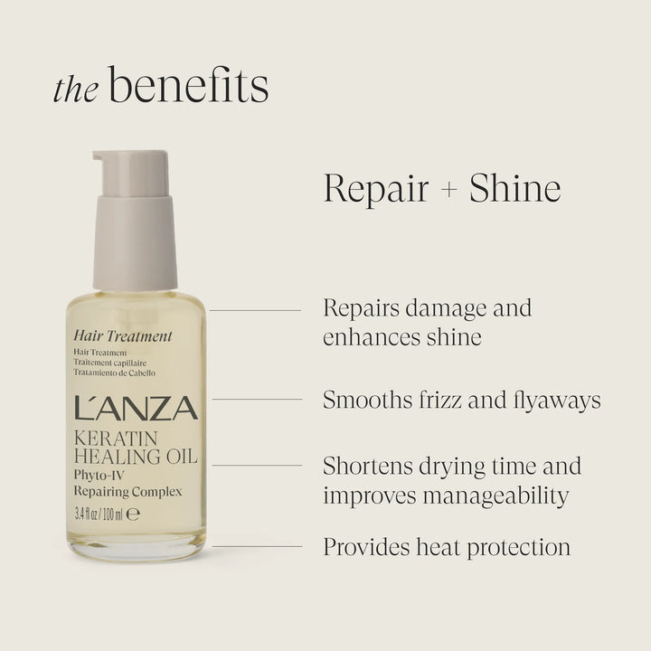 L'anza Keratin Healing Oil Trio