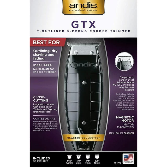 Andis Professional GTX Product Box Image