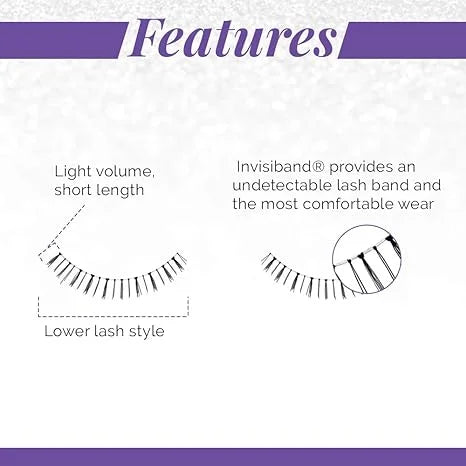 Ardell Professional Glamour Collection 112 Black Features