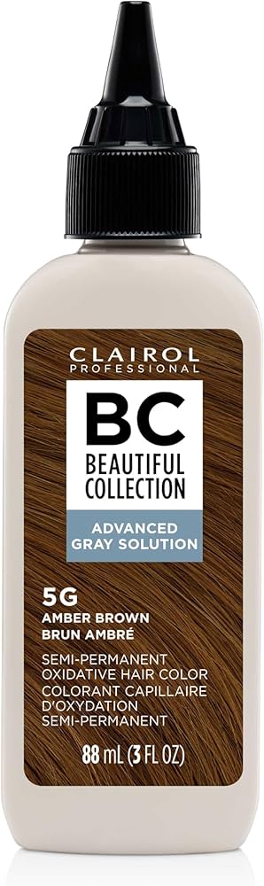 Clairol Beautiful Collection Semi-Permanent Moisturizing Color Advanced Gray Solution