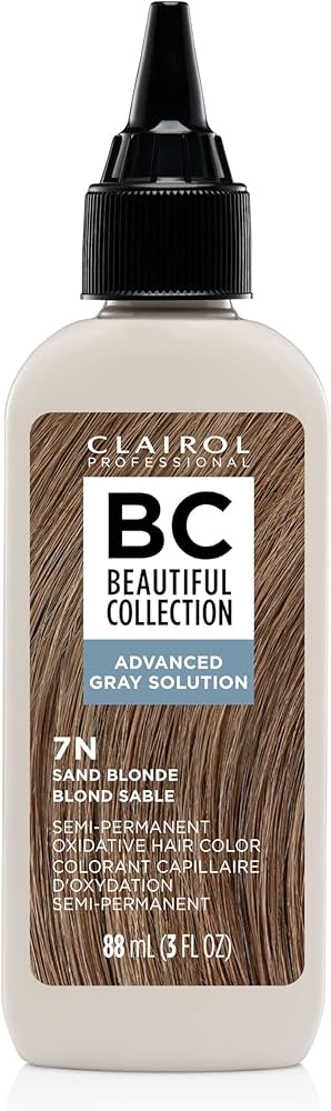Clairol Beautiful Collection Semi-Permanent Moisturizing Color Advanced Gray Solution