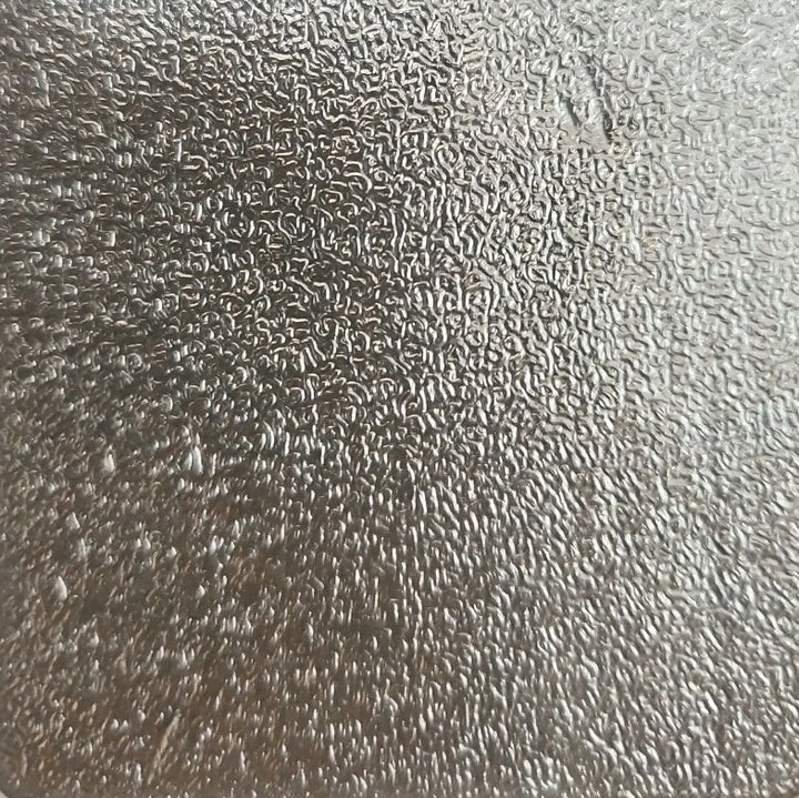 Close-up of textured metal surface