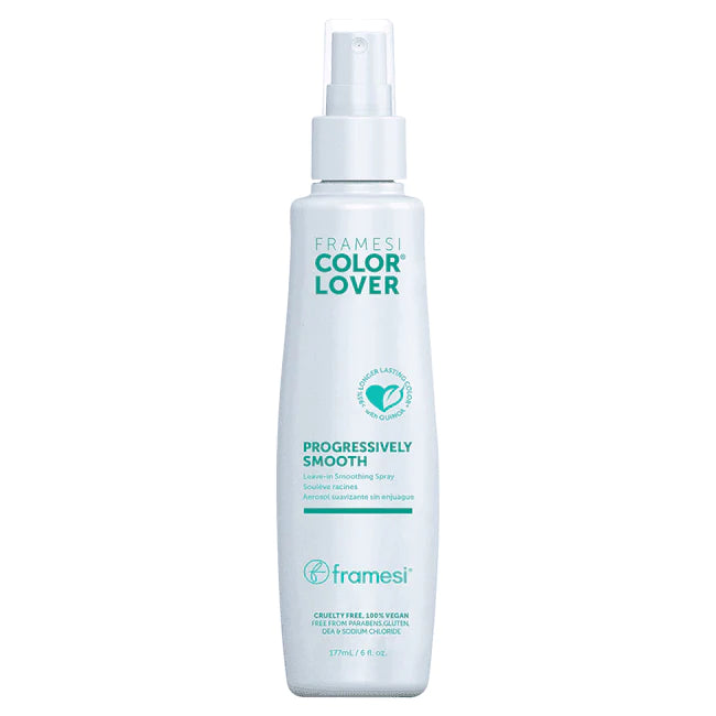 Framesi Color Lover Progressively Smooth Leave-In Smoothing Spray image of 6 oz bottle