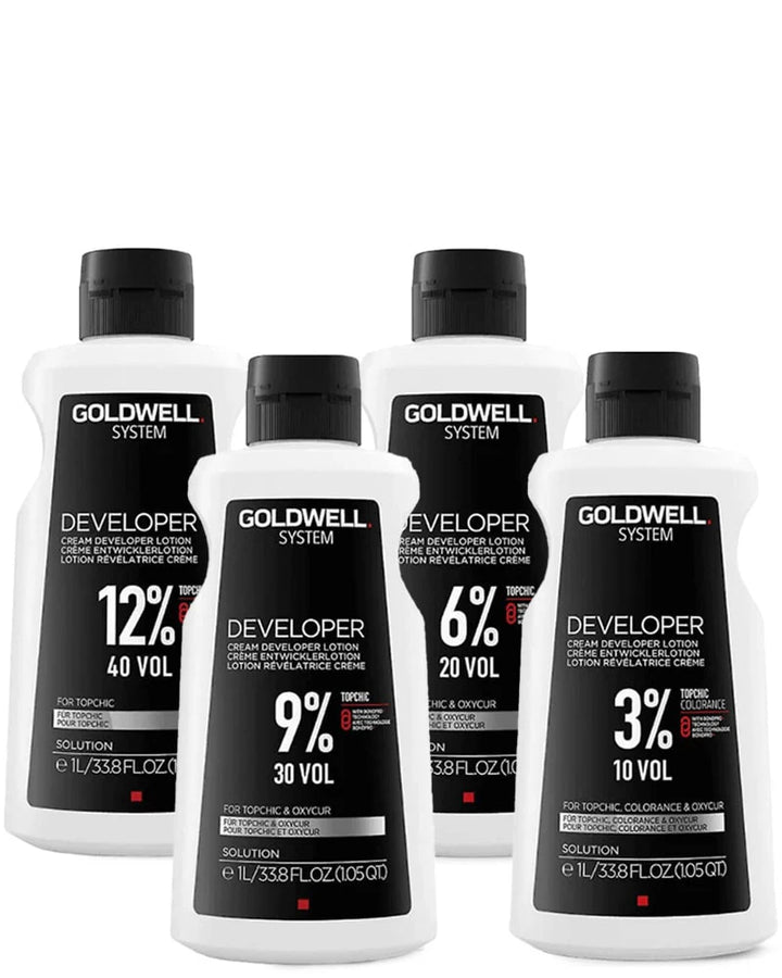 Developer Lotion Goldwell System 3% 10 Volume Cream Developer Lotion – Danbury Beauty