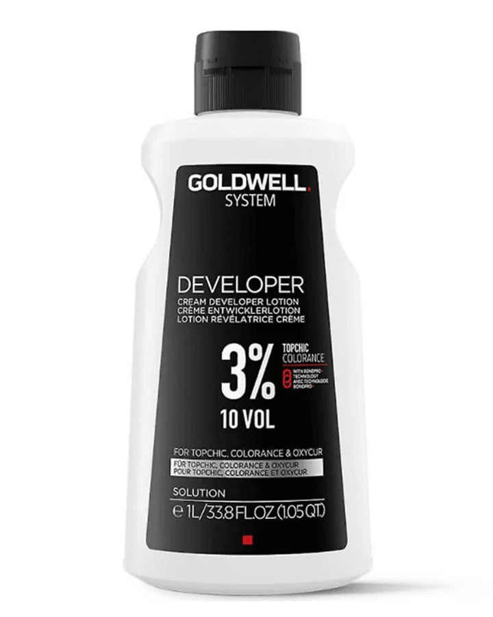 Goldwell System 3% 10 Volume Cream Developer Lotion