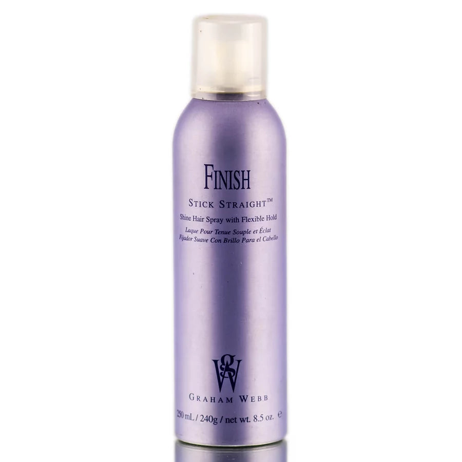 Graham Webb Finish Stick Straight Shine Hairspray with Flexible Hold
