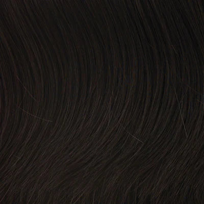 Hairdo Swept Away Angled Cut Clip-In Bang Midnight Brown R4