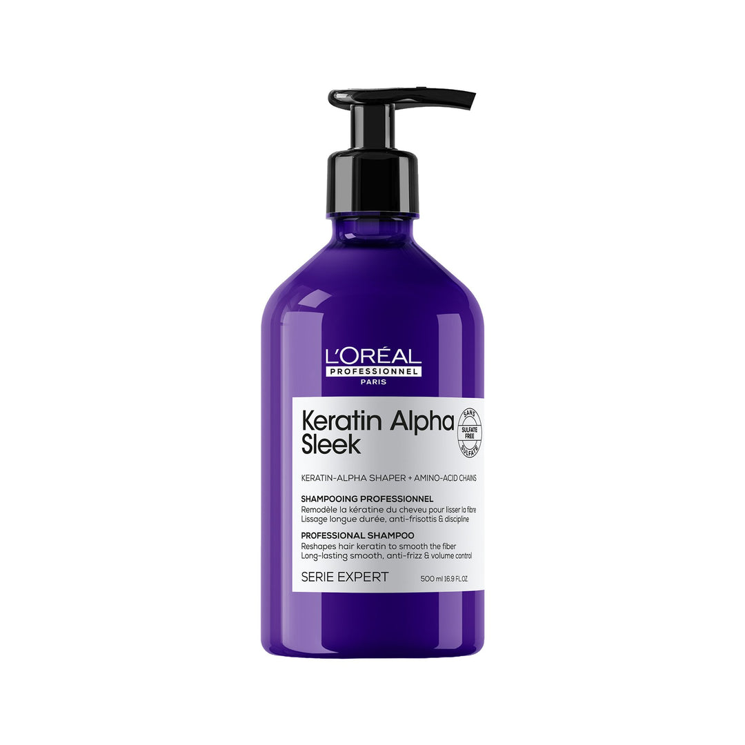 L'oreal Professional Serie Expert Keratin Alpha Sleek Anti-Frizz Shampoo