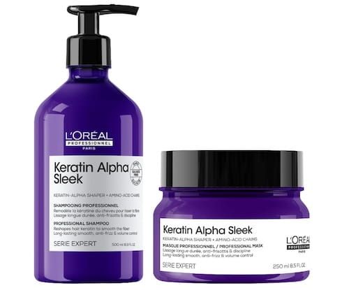 L'oreal Professional Serie Expert Keratin Alpha Sleek Kit