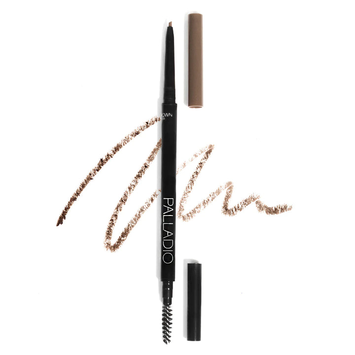 Palladio Brow Definer Micro Pencil Medium Brown