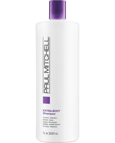 Paul Mitchell Extra Body Shampoo image of 33.8 oz bottle