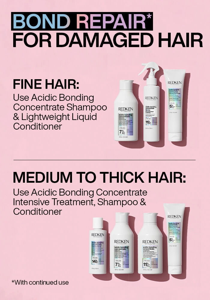 Redken Acidic Bonding Concentrate Lightweight Liquid Conditioner, Fine Hair image of product collection