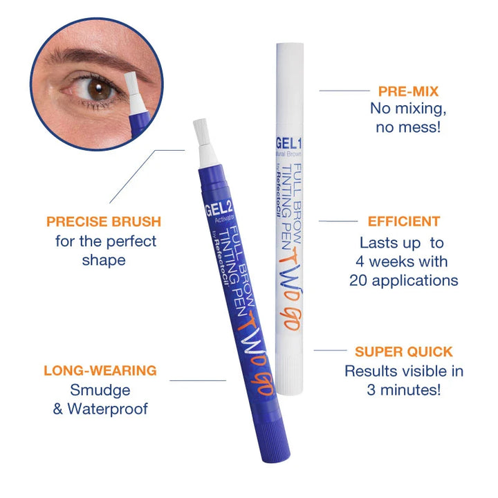 RefectoCil Two Go Full Brow Tinting Pen