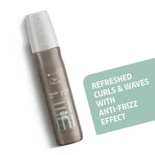 Wella EIMI Nutricurls Fresh Up 72H Anti-Frizz Spray features and benefits